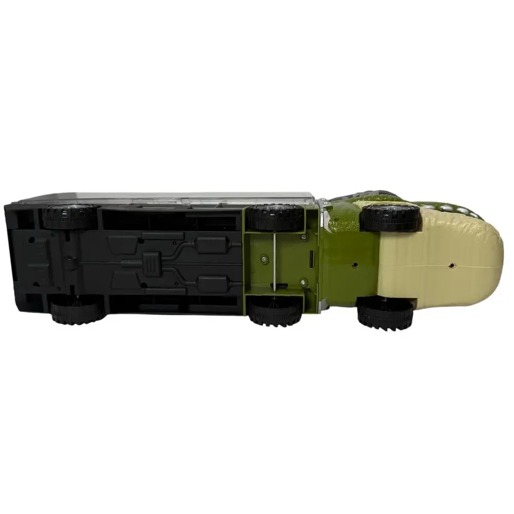 Dinosaur Car Carrier Truck Holds 12 Cars w/ Lights & 4 Sounds Toy Vehicle